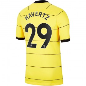 Jalkapallo Pelipaidat Chelsea Kai Havertz 29 Vieraspaita 2021-2022 Lyhythihainen